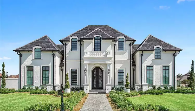 image of french country house plan 6902
