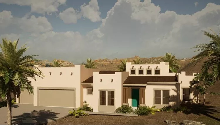 image of tuscan house plan 8687