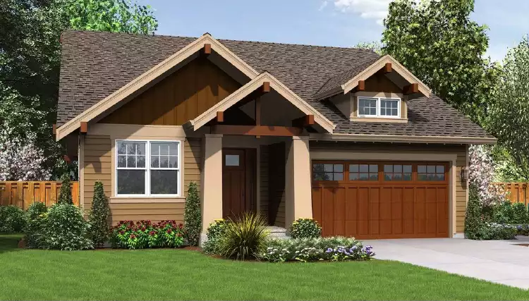 image of eco-friendly house plan 3086