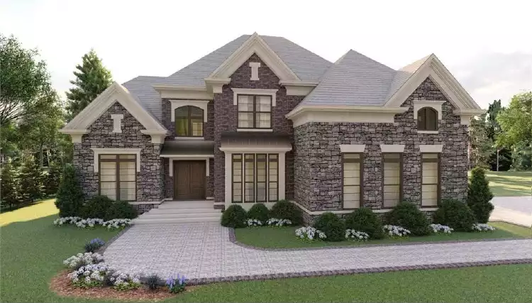 image of lake house plan 4217