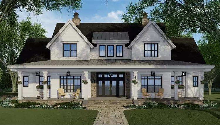 image of luxury house plan 7364