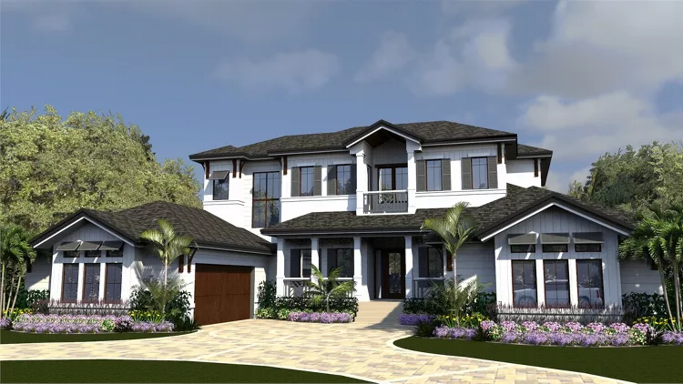 image of mediterranean house plan 7278
