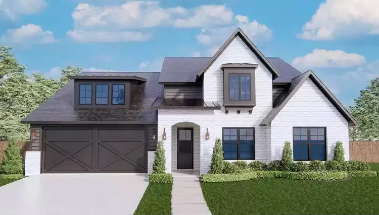 image of ranch house plan 9222