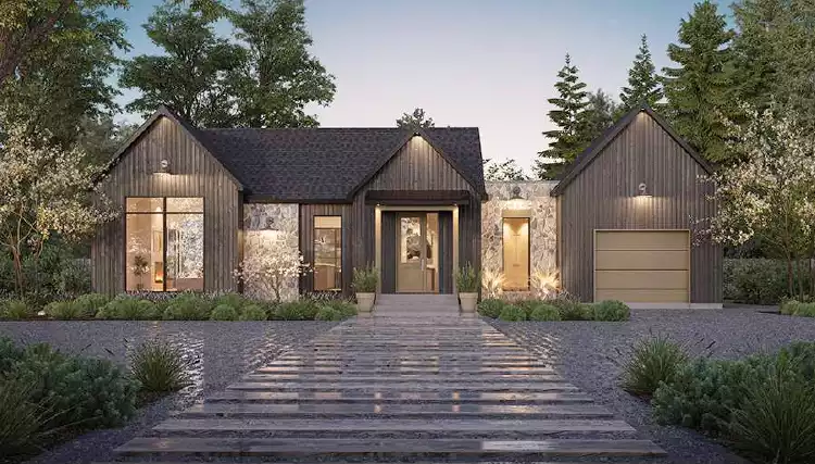 image of scandinavian house plan 6697