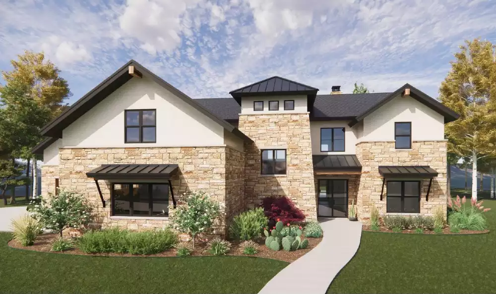 image of tuscan house plan 7564