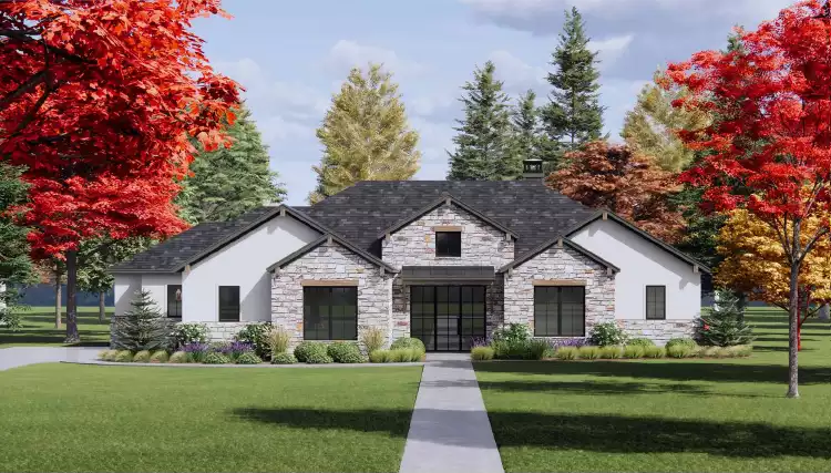 image of tuscan house plan 9204